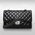 Diamond Plaid Chain Bag & Crossbody